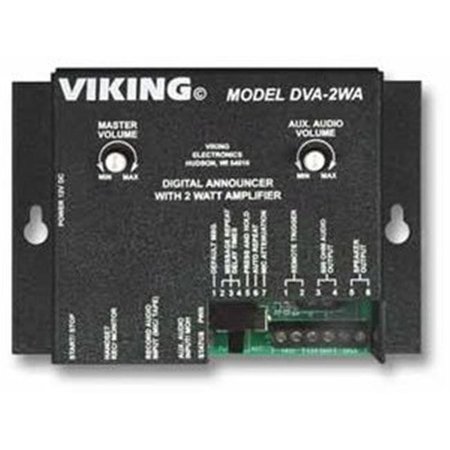 VIKING ELECTRONICS Viking Electronics DVA-2WA Announcer Digital VK-DVA-2WA
